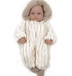Minikane Bambinis / Pilotenanzug aus der -Kollektion mit Kapuze / Farbe Ecru- Minikane Collection Les Bambinis.|Minikane Alle Exklusiven Puppen Gordi, Babys, Minis, Stehpuppen