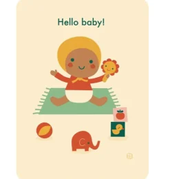 By-Bora -Karte Hallo Baby-Spielzeit- Kuscheltiere < 15 Euro