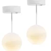 Lundby Chinesische Hängelampen von für das Puppenhaus, 2er-Set mit LED-Beleuchtung- Puppenmöbel Und Zubehör|Puppenhaus Und Mäusehaus