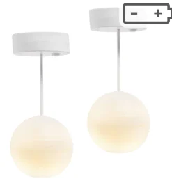 Lundby Chinesische Hängelampen von für das Puppenhaus, 2er-Set mit LED-Beleuchtung- Puppenmöbel Und Zubehör|Puppenhaus Und Mäusehaus