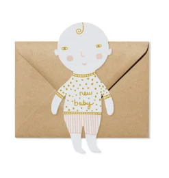 Donna Wilson Kartenbaby mit Umschlag- Kuscheltiere < 15 Euro