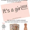 Glückwunschkarte Es ist ein Mädchen- Kuscheltiere < 15 Euro