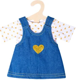Heless Jeanskleid mit T-Shirt für Puppen von 28–35 cm- Gordi Puppenkleidung|Paola Reina Gordi Babypuppen