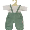 Heless -Latzhose mit T-Shirt für Gordi-Puppen / Salbeigrün- Gordi Puppenkleidung|Paola Reina Gordi Babypuppen