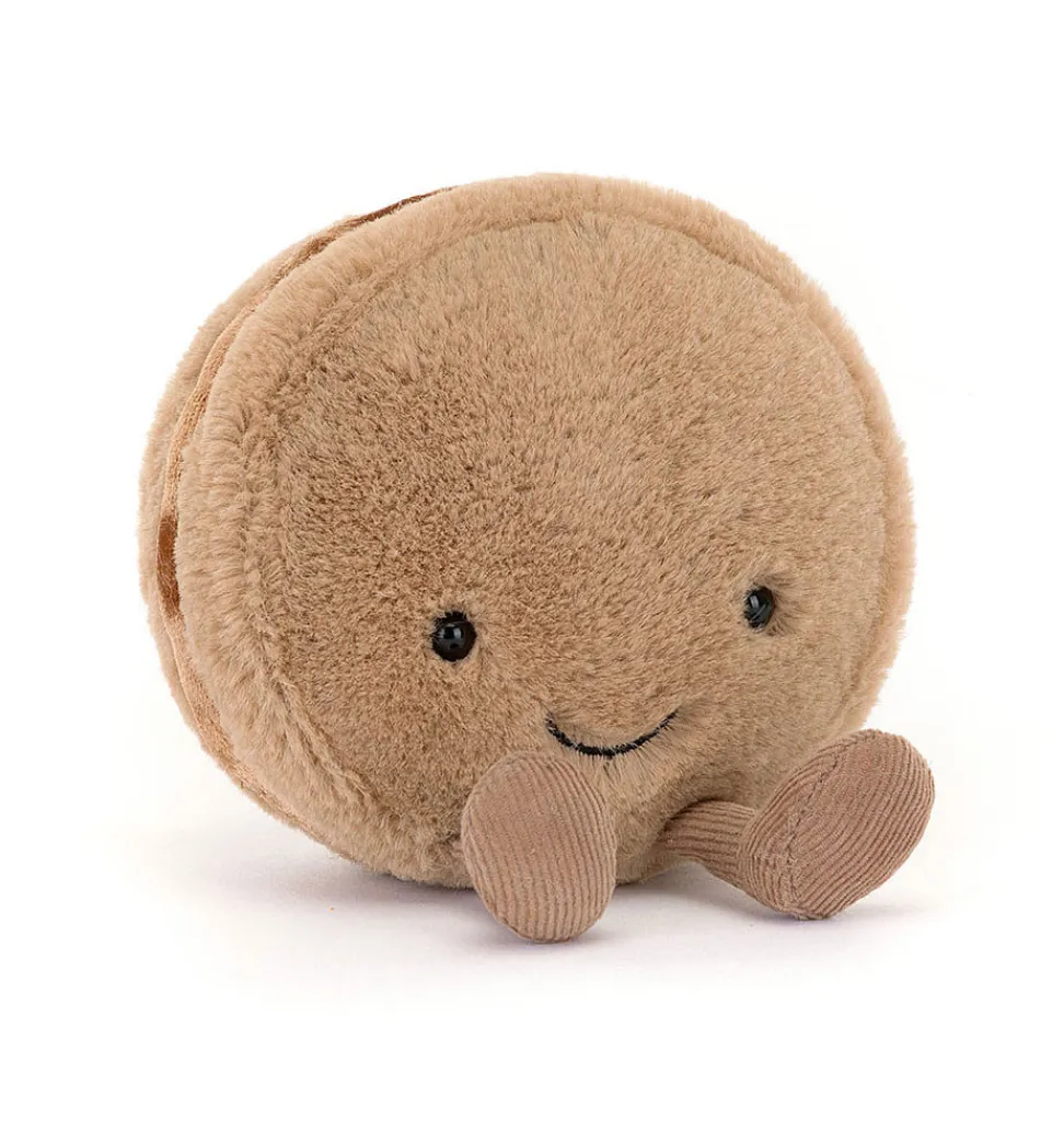Jellycat knuffels Jellycat Amuseables Mona Macaron (Schokolade)- Essen / Food|Mädchen