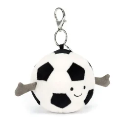 Jellycat knuffels Jellycat Amuseables Sport-Fußball-Anhänger/Schlüsselanhänger- Jungen
