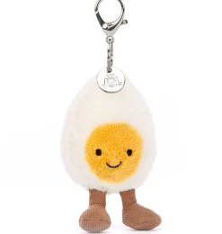Jellycat knuffels Jellycat Bashful Hase Silber/Taschenanhänger- Essen / Food