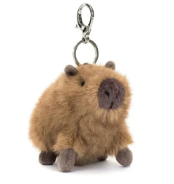 Jellycat knuffels Jellycat Clyde Capybara Taschenanhänger / Anhänger / Schlüsselanhänger / Taschenanhänger- Jungen|Mädchen