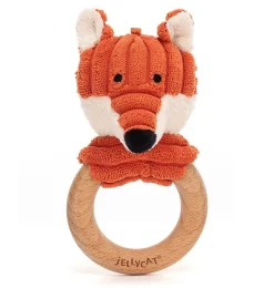 Jellycat knuffels Jellycat Cordy Roy Baby-Fuchs-Beißring und Rassel- Beißspielzeug Und Badespielzeug|Rasseln