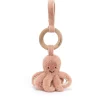 Jellycat knuffels Jellycat Odell octopus mit Holzring- Mädchen|Meerestiere