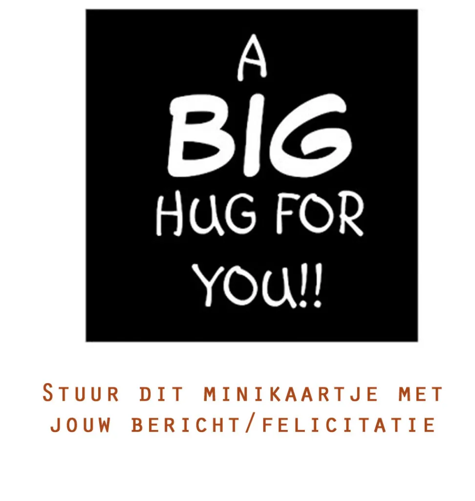 Karte "eine große Umarmung für Sie"- Jungen|Kuscheltiere < 15 Euro
