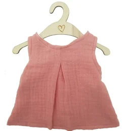 Hollie Kleid für Gordi Puppen aus / Farbe Old Pink- Gordi Puppenkleidung|Paola Reina Gordi Babypuppen