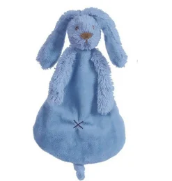 Happy Horse Kuscheltuch Hase tiefblau- Schmusetuch|Kuscheltiere < 15 Euro