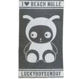 Luckyboysunday Badetuch Nulle 70 x 130 cm- Kuscheltiere < 15 Euro