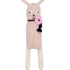 Luckyboysunday Mini-Blumenpuppe 14 cm- Gestrickte Puppen|Mädchen