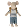 Maileg Big Brother Dreirad Maus mit Tasche- Maileg Big Brother Mäuse, Kleidung Und Zubehör|Jungen