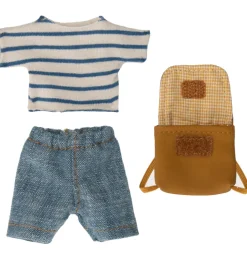 Maileg Big Brother Dreirad Maus mit Tasche- Maileg Big Brother Mäuse, Kleidung Und Zubehör|Jungen