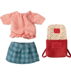 Maileg Big Sister Dreirad Maus mit roter Tasche- Maileg Big Sister Mäuse, Kleidung Und Zubehör|Mädchen