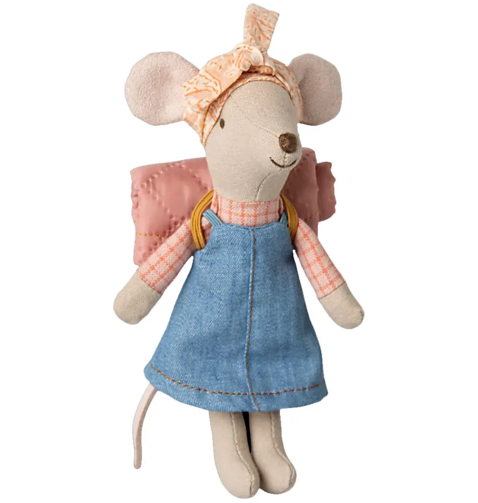 Maileg Big Sister Wandermaus / Kollektion 2025- Puppenhaus Und Mäusehaus|Maileg Big Sister Mäuse, Kleidung Und Zubehör