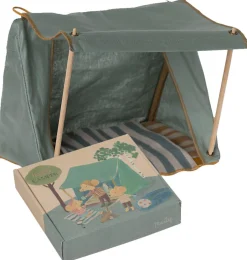 Maileg Happy Camper Zelt für die Mäuse- Puppenmöbel Und Zubehör|Puppenhaus Und Mäusehaus