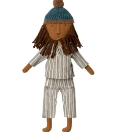 Maileg Jungle Friends Löwe mit Pyjama und Strickmütze- Jungen|Mehr Stofftiere