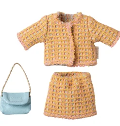 Maileg Kleidungsset Mutter Maus / Anzug mit Tasche- Puppenmöbel Und Zubehör|Kleidung Für Die Maileg-mäuse