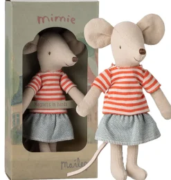 Maileg Mimie Große Schwester Maus- Puppenhaus Und Mäusehaus|Maileg Big Sister Mäuse, Kleidung Und Zubehör