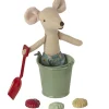 Maileg Mäuse Urlaub Strandset- Puppenhaus Und Mäusehaus