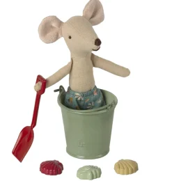 Maileg Mäuse Urlaub Strandset- Puppenhaus Und Mäusehaus
