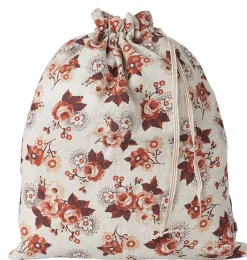 Maileg Tasche / Turnbeutel / Aufbewahrungsbeutel mit Rosendruck- Puppenmöbel Und Zubehör|Mädchen
