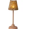 Maileg Tischlampe für Mäuse / Farbe dunkles Pulver- Puppenmöbel Und Zubehör|Puppenhaus Und Mäusehaus