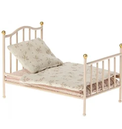 Maileg Vintage-Bett / rosa / für die Mäuse- Puppenmöbel Und Zubehör|Puppenhaus Und Mäusehaus