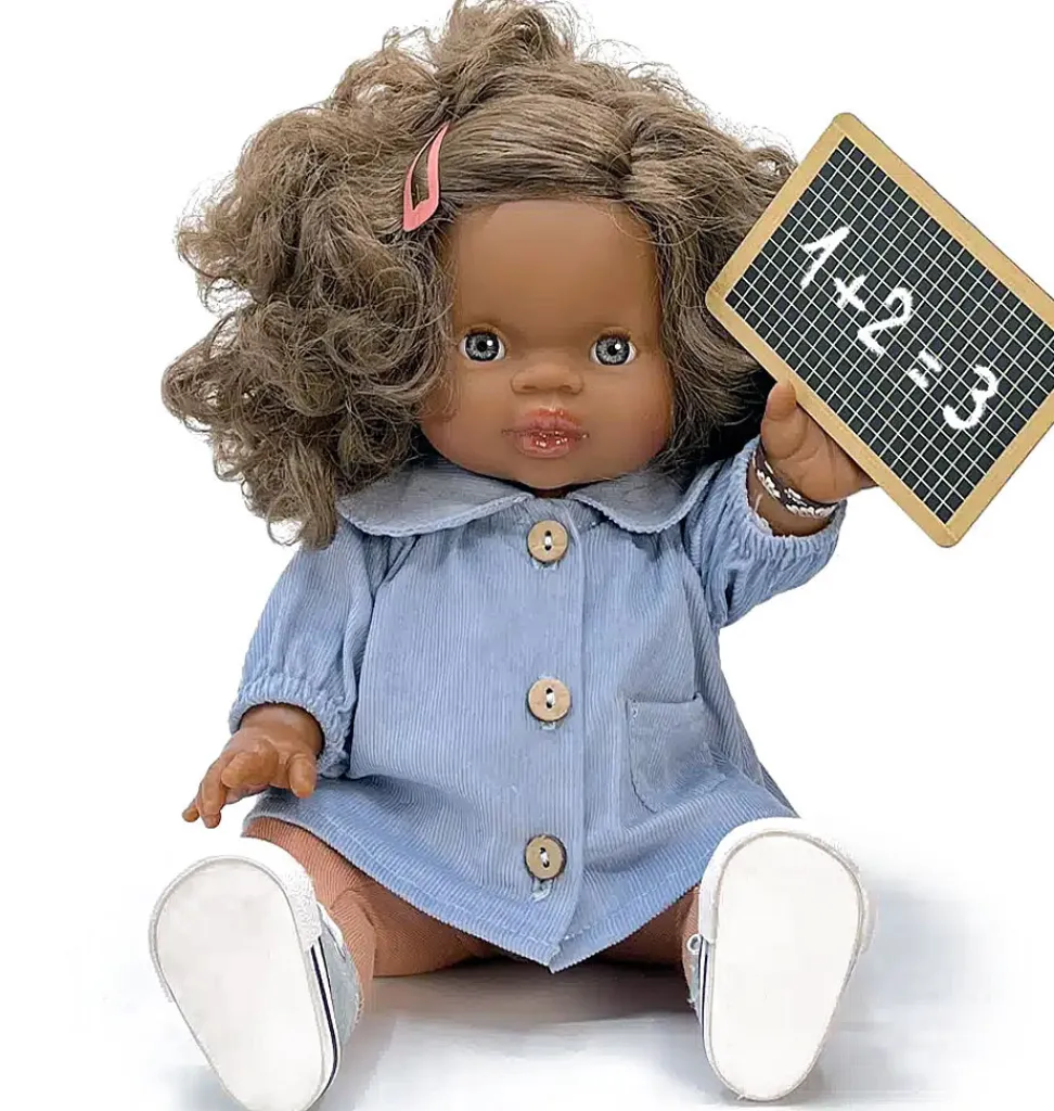 Minikane / Paola Reina Gordi Puppe Charlie 34 cm- Minikane Puppen, Möbel Und Accessoires|Paola Reina Gordi Babypuppen