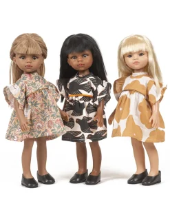 Minikane Amigas Baumwollpuppenkleid Salambo- Amigas Puppenkleidung Und Schuhe|Minikane Puppenkleidung Für Gordis, Gordi Debout, Amigas, Babys, Les Minis & Peque