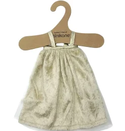 Minikane Amigas Puppenkleid Samt gold mit Kleiderbügel- Amigas Puppenkleidung Und Schuhe|Minikane Puppenkleidung Für Gordis, Gordi Debout, Amigas, Babys, Les Minis & Peque