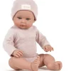 Minikane Bambinis – Ensemble mit langen Ärmeln, Andréa et bonnet und nid d'abeille pétale- Minikane Collection Les Bambinis.|Puppenunterwäsche