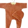 Minikane Ensemble Babys Dors Bien / Velours Nikky Marsala- Kleidung Für Die Minikane Babys Von 28 Cm|Minikane Kollektion Babys 28 Cm