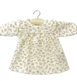 Minikane Gordi-Kleid / Robe Mélodie aus Crépon Féline mit Lurex-Paspelierung- Gordi Puppenkleidung|Minikane Puppenkleidung Für Gordis, Gordi Debout, Amigas, Babys, Les Minis & Peque