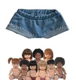 Minikane kurze Emma Jeans für Gordi Puppen von Paola Reina- Gordi Puppenkleidung|Minikane Puppen, Möbel Und Accessoires
