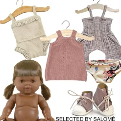 Minikane Salomé / Gordi-Puppe- Minikane Alle Exklusiven Puppen Gordi, Babys, Minis, Stehpuppen|Minikane Puppen, Möbel Und Accessoires