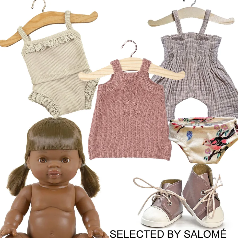 Minikane Salomé / Gordi-Puppe- Minikane Alle Exklusiven Puppen Gordi, Babys, Minis, Stehpuppen|Minikane Puppen, Möbel Und Accessoires