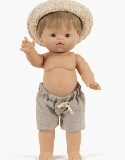 Minikane Strohhut Pablo für Gordi Puppen- Gordi Puppenkleidung|Minikane Puppen, Möbel Und Accessoires