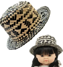 Minikane Strohhut Pablo Noir für Gordi-Puppen- Gordi Puppenkleidung|Minikane Puppen, Möbel Und Accessoires