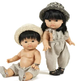 Minikane Strohhut Pablo Noir für Gordi-Puppen- Gordi Puppenkleidung|Minikane Puppen, Möbel Und Accessoires
