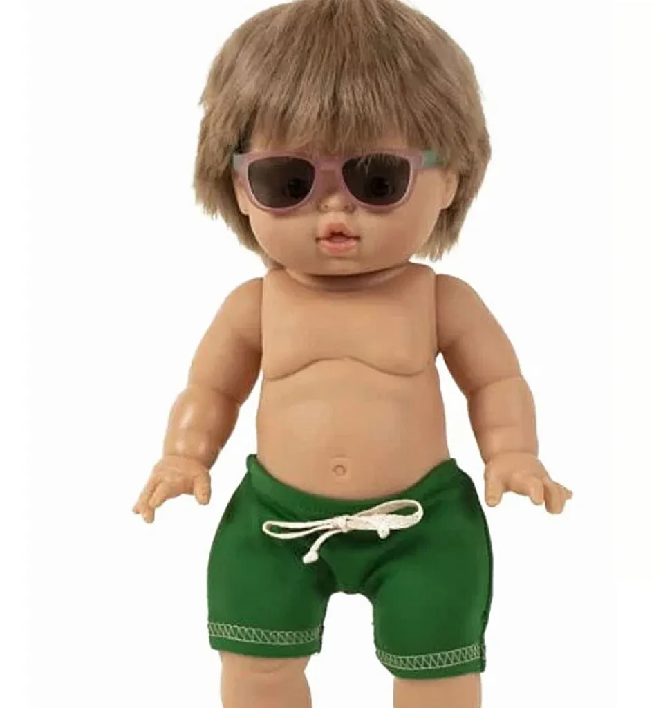 Minikane -Badeanzug Vito vert für Gordi-Puppen- Gordi Puppenkleidung|Minikane Puppen, Möbel Und Accessoires