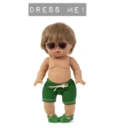 Minikane -Badeanzug Vito vert für Gordi-Puppen- Gordi Puppenkleidung|Minikane Puppen, Möbel Und Accessoires
