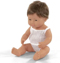 Miniland poppen Miniland Puppenjunge mit Down-Syndrom 38 cm- Miniland-puppen|Jungen