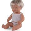 Miniland poppen Minland Puppenjunge Europäisch 38 cm- Miniland-puppen|Jungen