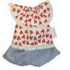 Paola Reina poppen Paola Reina Amigas Puppenkleidungsset Shorts und Oberteil- Amigas Puppenkleidung Und Schuhe|Amigas-puppen Von Minikane & Paola Reina