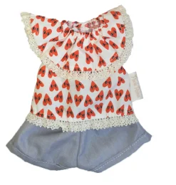 Paola Reina poppen Paola Reina Amigas Puppenkleidungsset Shorts und Oberteil- Amigas Puppenkleidung Und Schuhe|Amigas-puppen Von Minikane & Paola Reina
